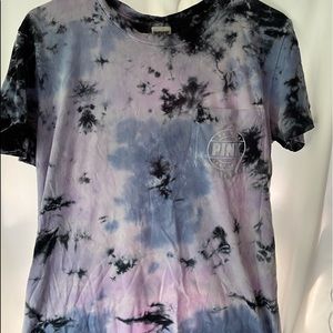 Tie-Dye Oversized T-shirt from PINK